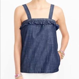 J.Crew Factory denim top